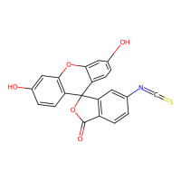 荧光素-6-异硫氰酸酯 (同分异构体II),18861-78-4,≥97%(HPLC),阿拉丁