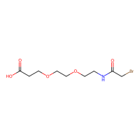 溴乙酰氨基-PEG2-酸，1415800-44-0，≥98%，阿拉丁