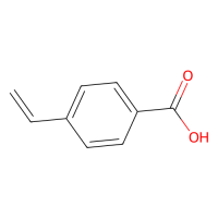 4-乙烯基苯甲酸，1075-49-6，≥97%, 含100ppm BHT稳定剂，阿拉丁
