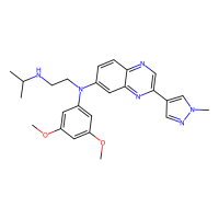Erdafitinib (JNJ-42756493)，1346242-81-6，Moligand™, 10mM in DMSO，阿拉丁