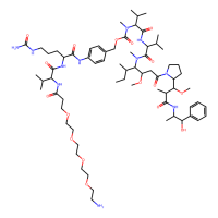 Amino-PEG4-Val-Cit-PAB-MMAE，1492056-71-9，≥98%，阿拉丁