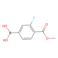 3-氟-4-(甲氧羰基)苯硼酸 (含不同量的酸酐),505083-04-5,≥97%,阿拉丁