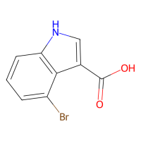 4-溴吲哚-3-羧酸，110811-31-9，≥95%，阿拉丁