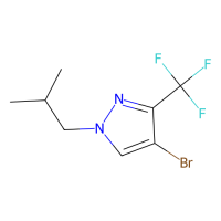 4-溴-1-异丁基-3-(三氟甲基)-1H-吡唑，1437794-62-1，≥97%，阿拉丁