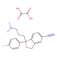 草酸右旋西酞普兰，219861-08-2，10mM in DMSO，阿拉丁