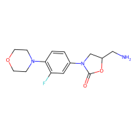 (S)-5-(氨甲基)-3-(3-氟-4-吗啉苯基)-恶唑烷-2-酮,168828-90-8,≥98%,阿拉丁