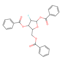 2-脱氧-2-氟-1,3,5-三-O-苯甲酰基-α-D-阿拉伯呋喃糖,97614-43-2,≥98%(HPLC),阿拉丁