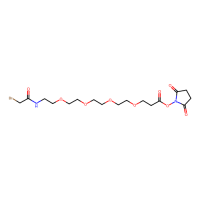 溴乙酰氨基-PEG4-琥珀酰亚胺酯,1260139-70-5,≥98%,阿拉丁