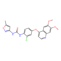 Tivozanib (AV-951)，475108-18-0，Moligand™, 10mM in DMSO，阿拉丁