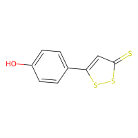 5-(4-羟基苯基)-3H-1,2-二硫杂环戊烯-3-硫酮,18274-81-2,10mM in DMSO,阿拉丁