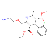 氨氯地平,88150-42-9,Moligand™, 10mM in DMSO,阿拉丁