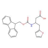 Fmoc-(2-呋喃基)-L-β-高丙氨酸,270263-07-5,≥98%,阿拉丁