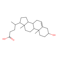3β-羟基-Δ5-胆烯酸，5255-17-4，10mM in DMSO，阿拉丁