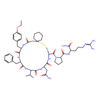 d(CH₂)₅[Tyr(Et)²,Val⁴,des-Gly⁹]AVP，90332-82-4，Moligand™，阿拉丁