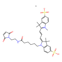 磺酸基-Cy3马来酰亚胺，1656990-68-9，≥95%，阿拉丁