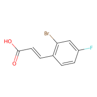 2-溴-4-氟肉桂酸,289038-17-1,≥98%,阿拉丁
