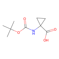 Boc-1-氨基环丙基甲酸,88950-64-5,≥98%(HPLC),阿拉丁