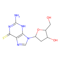 2'-脱氧-6-硫鸟嘌呤，789-61-7，10mM in DMSO，阿拉丁