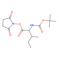 Boc-异亮氨酸-OSU，3392-08-3，≥98%(HPLC)，阿拉丁