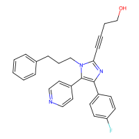 RWJ 67657,p38α和p38β抑制剂，215303-72-3，≥98%(HPLC)，阿拉丁