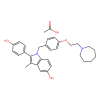 Bazedoxifene acetate,198481-33-3,10mM in DMSO,阿拉丁