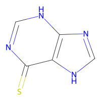 6-巯基嘌呤 (6-MP)，50-44-2，Moligand™, ≥99%，阿拉丁