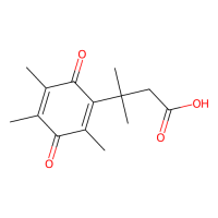 3-甲基-3-(2,4,5-三甲基-3,6-二氧代环己-1,4-二烯-1-基)丁酸，40662-29-1，≥97%，阿拉丁