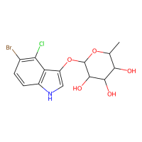 5-溴-4-氯-3-吲哚基β-L-岩藻糖苷，125328-84-9，≥98%，阿拉丁