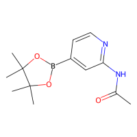 2-乙酰氨基吡啶-4-硼酸频那醇酯，1220220-21-2，≥98%，阿拉丁