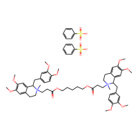 Cisatracurium Besylate，96946-42-8，10mM in DMSO，阿拉丁