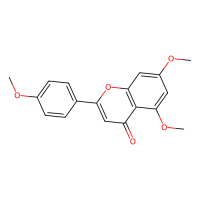 4',5,7-三甲氧基黄酮,5631-70-9,10mM in DMSO,阿拉丁