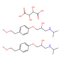 酒石酸美托洛尔，56392-17-7，10mM in DMSO，阿拉丁