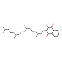 四烯甲萘醌，863-61-6，≥98%, Mixture of cis-trans isomers，阿拉丁