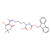 Nα-[(9H-芴-9-基甲氧基)羰基]-Nε-1-(4,4-二甲基-2,6-二氧代环己-1-亚基)乙基-L-赖氨酸，150629-67-7，≥95%，阿拉丁