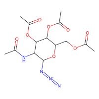 2-乙酰氨基-3,4,6-三-O-乙酰基-2-脱氧-β-D-吡喃葡萄糖酰基叠氮化物，6205-69-2，≥98%(HPLC)，阿拉丁