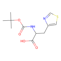Boc-3-(4-噻唑基)-L-丙氨酸,119434-75-2,≥98%(HPLC),阿拉丁