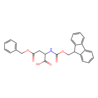 N-Fmoc-D-天冬氨酸-4-苄酯，150009-58-8，≥98%，阿拉丁
