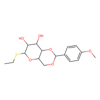 乙基4,6-(4-甲氧基亚苄基)-β-D-硫代吡喃半乳糖苷,311797-19-0,≥97%,阿拉丁