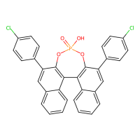 (R)-3,3'-双(4-氯苯基)-1,1'-联萘酚磷酸酯，922711-71-5，≥98%,≥99%(ee)，阿拉丁