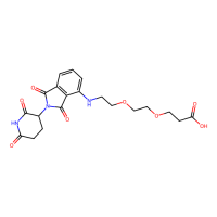 Pomalidomide-PEG2-COOH，2140807-17-4，≥95%(HPLC)，阿拉丁