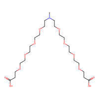 N-Me-N-双(PEG4-酸)盐酸盐，2055014-77-0，≥98%，阿拉丁