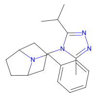 8-苄基-3-外型-(5-异丙基-3-甲基-4H-1,2,4-三唑-4-基)-8-氮杂双环[3.2.1]辛烷，423165-13-3，≥95%，阿拉丁