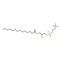 1-肉豆蔻基-2-羟基-sn-甘油-3-磷酸胆碱，20559-16-4，≥99%，阿拉丁