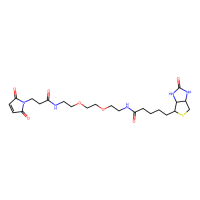N-生物素基-N'-(3-马来酰亚胺基丙酰基)-3,6-二氧杂辛烷-1,8-二胺,305372-39-8,≥95%,阿拉丁