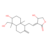 穿心莲内酯，5508-58-7，Moligand™, 10mM in DMSO，阿拉丁