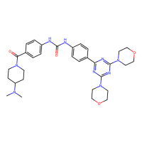 Gedatolisib (PF-05212384, PKI-587)，1197160-78-3，Moligand™, 2mM in DMSO，阿拉丁