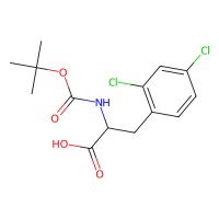 Boc-L-2,4-二氯苯丙氨酸，114873-04-0，≥98%，阿拉丁