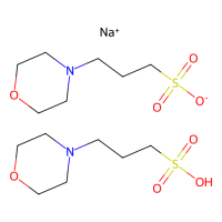3-(N-吗啉)丙磺酸半钠盐，117961-20-3，≥95%，阿拉丁