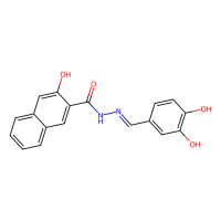3-羟基-萘-2-羧酸(3,4-二羟基-亚苄基)-酰肼,304448-55-3,10mM in DMSO,阿拉丁