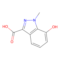 7-羟基-1-甲基-1H-吲唑-3-羧酸，133841-11-9，≥97%，阿拉丁